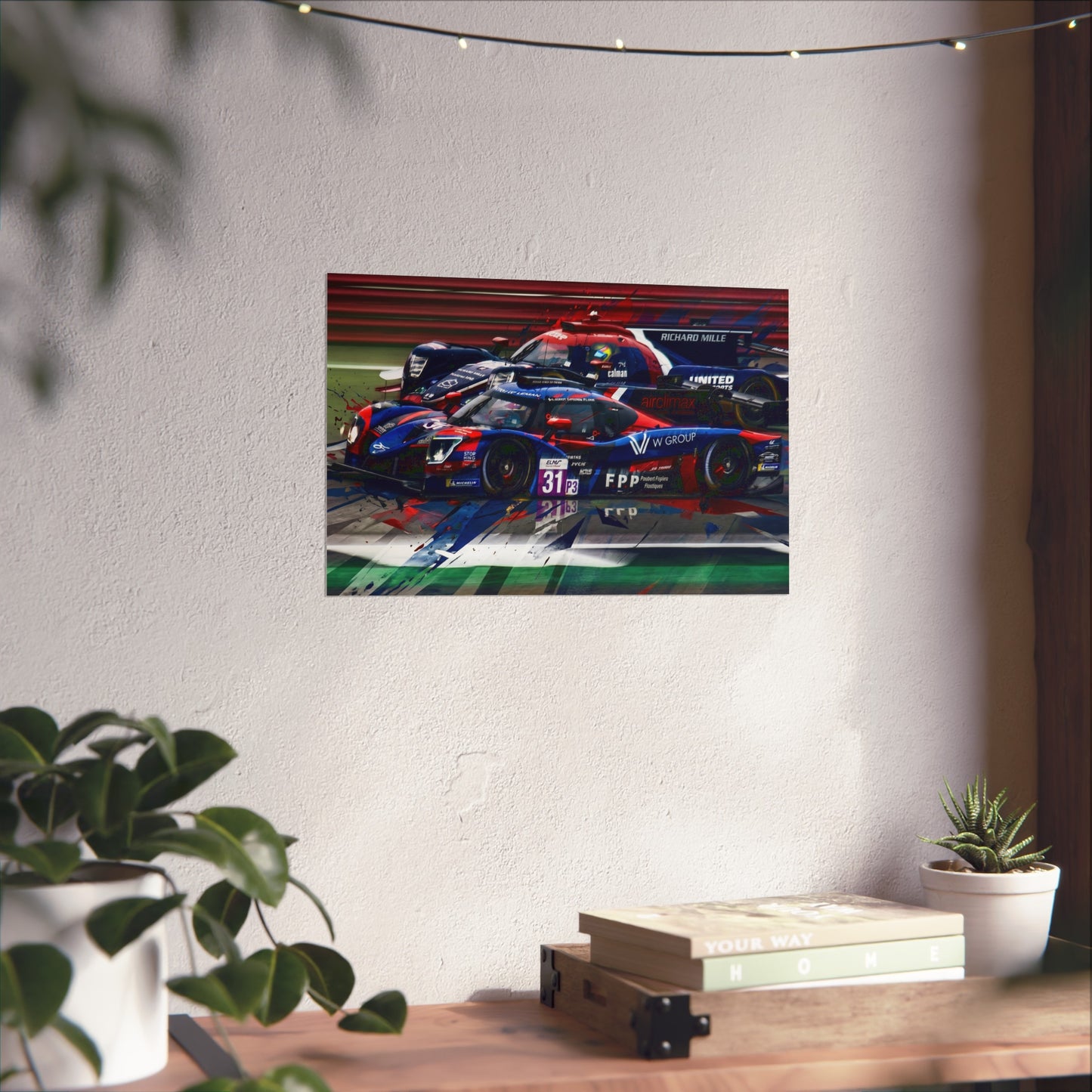 United Autosports Fine Art Poster