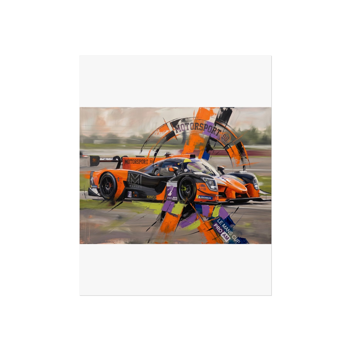 ELMS Le Mans Cup Fine Art Poster
