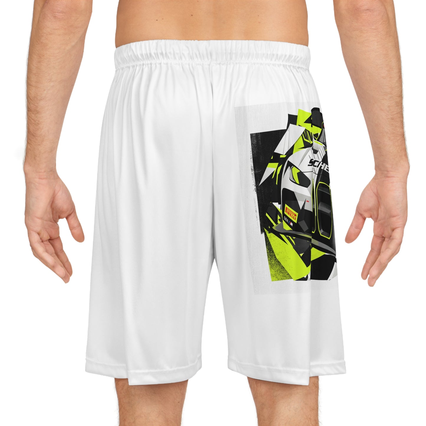 Valentino Rossi BMW M4 GT3 EVO GT World Challenge Cup Basketball Shorts