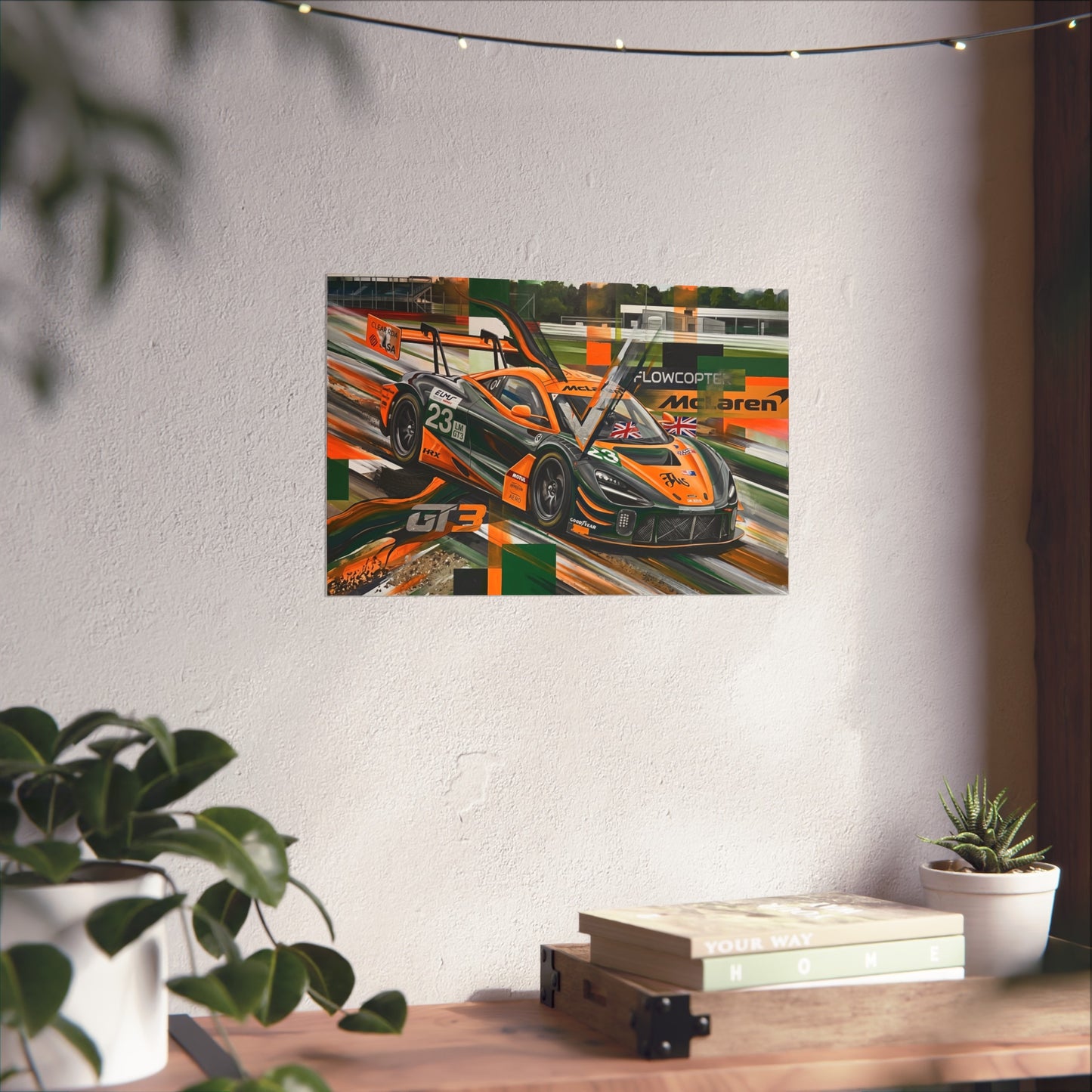 McLaren GT3 Fine Art Poster