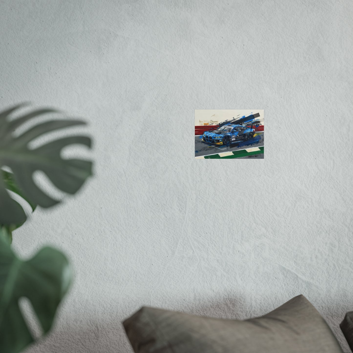 British GT Ginetta Racing Fine Art Poster