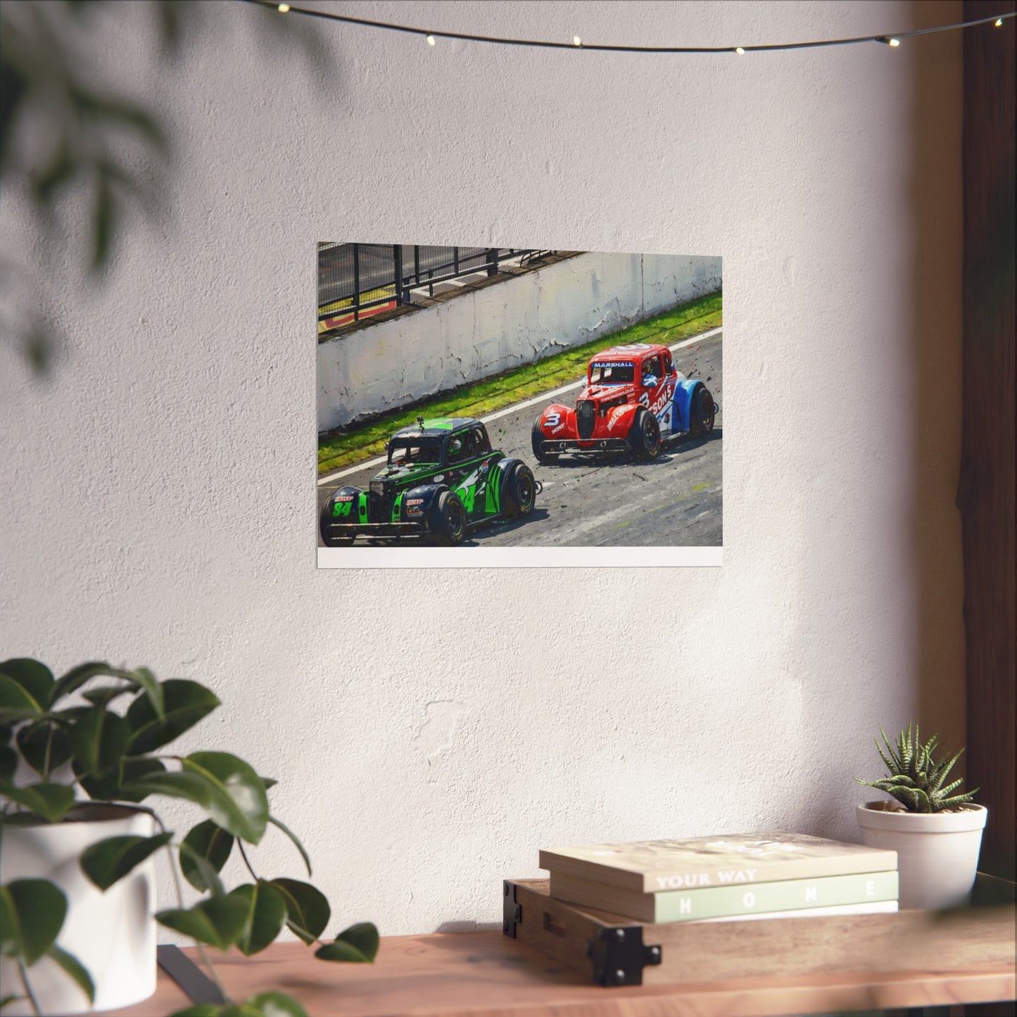 Brands Hatch Legends Fine Art Poster