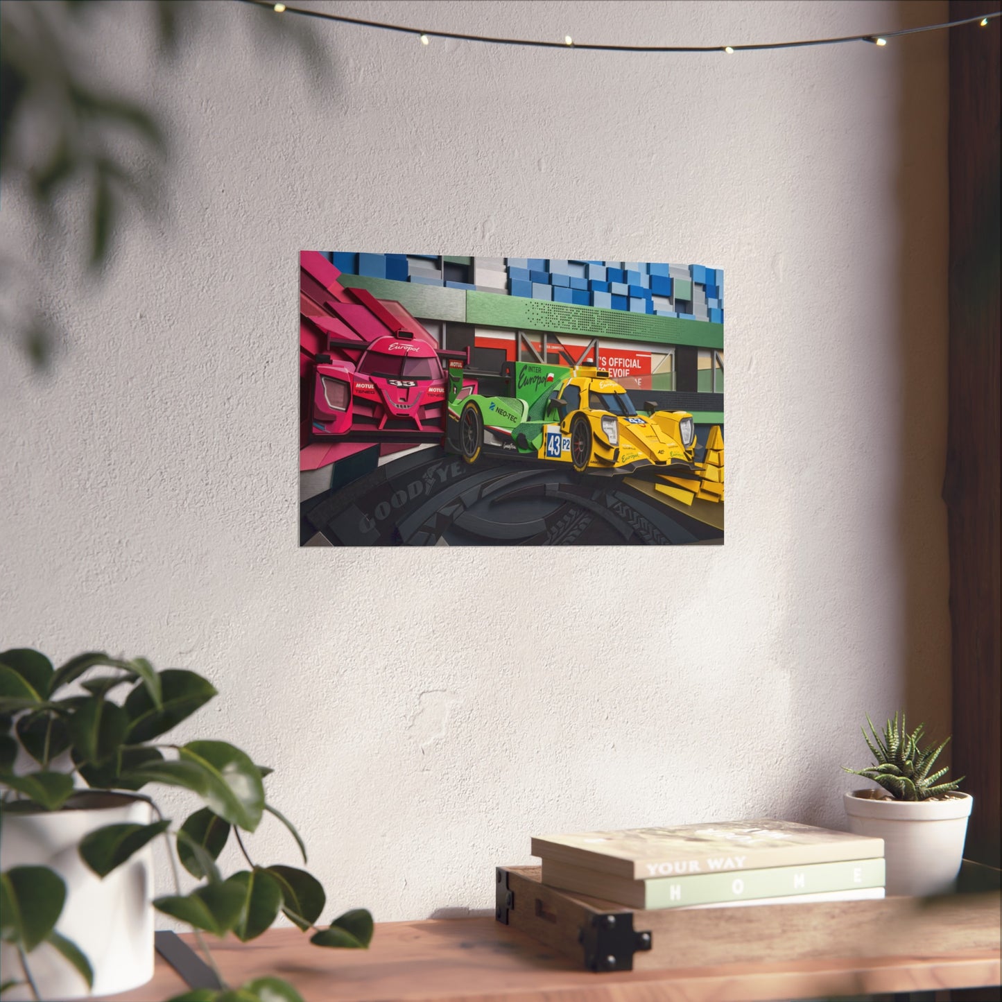 ELMS - European Le Man Series Fine Art Poster