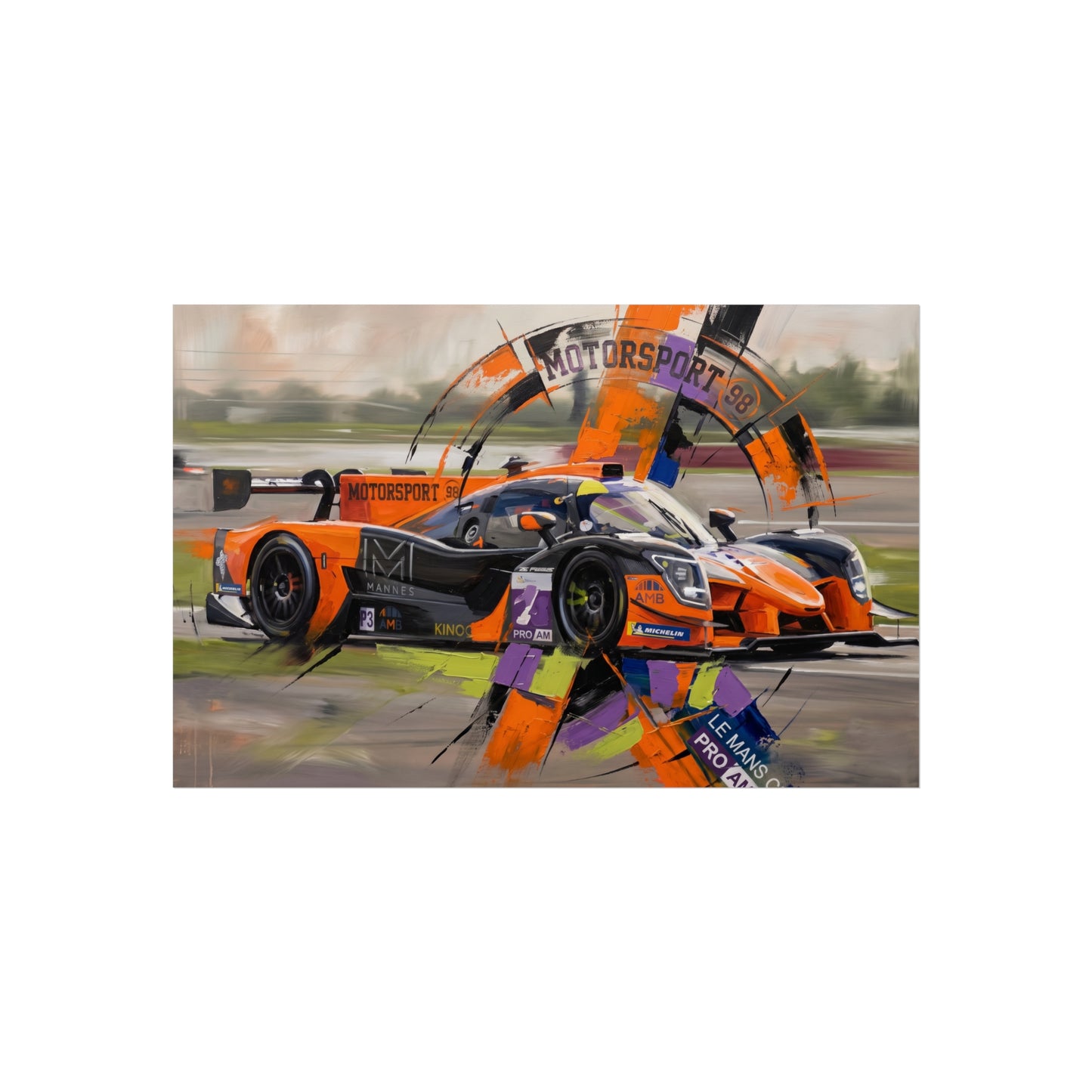 ELMS Le Mans Cup Fine Art Poster