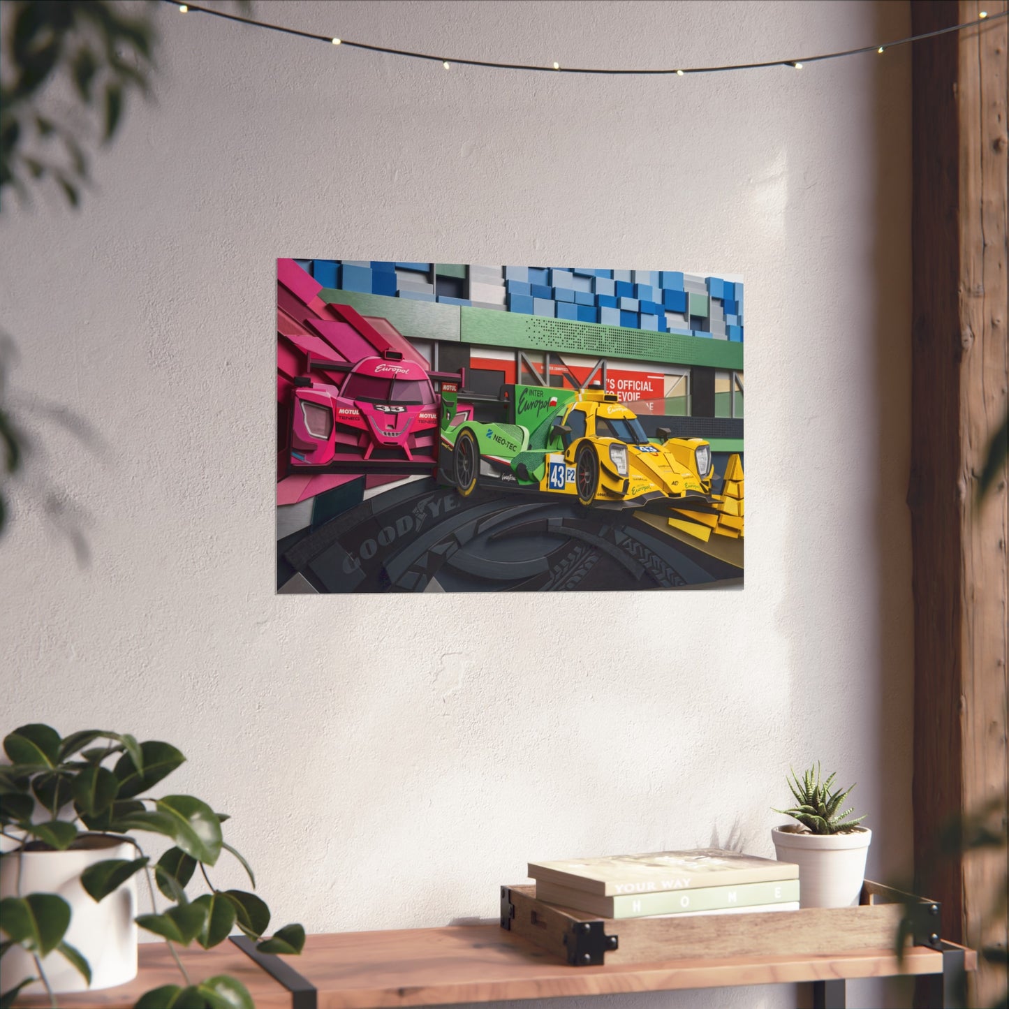 ELMS - European Le Man Series Fine Art Poster