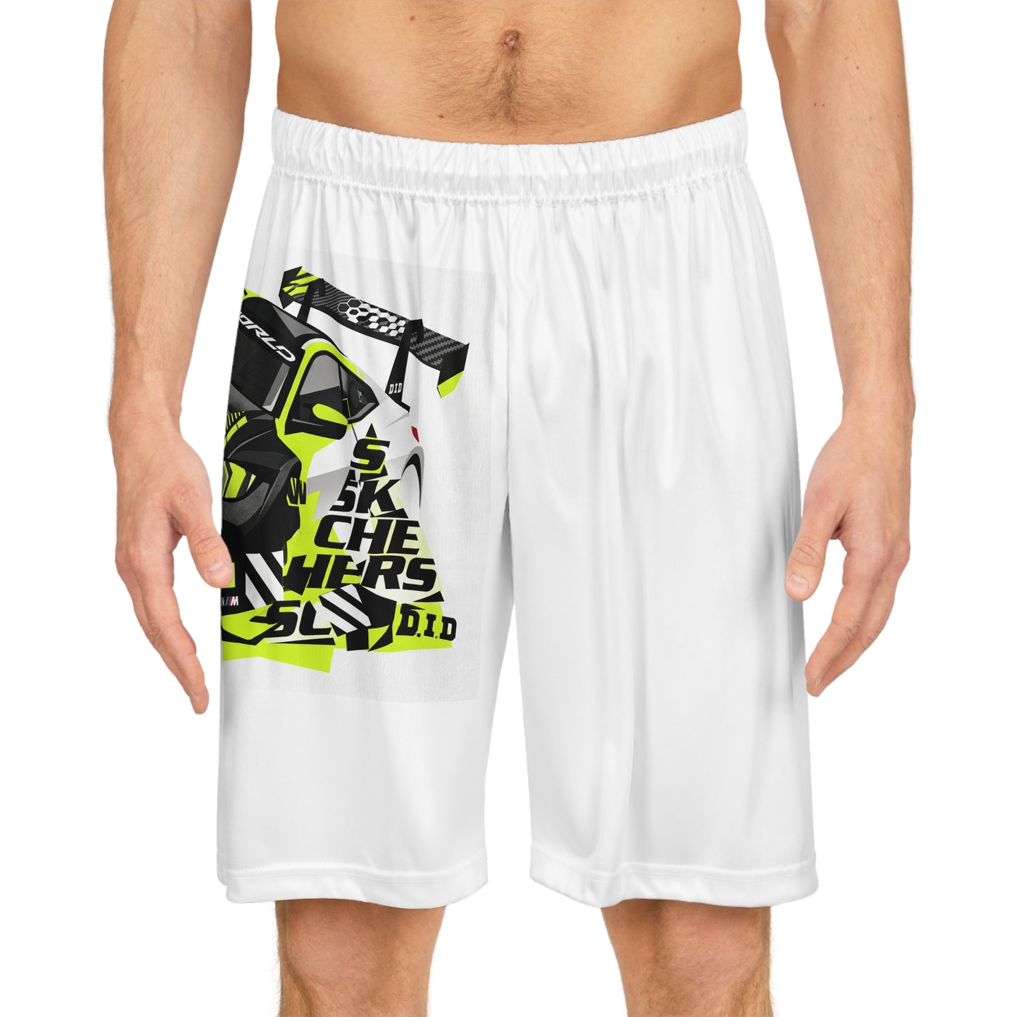 Valentino Rossi BMW M4 GT3 EVO GT World Challenge Cup Basketball Shorts
